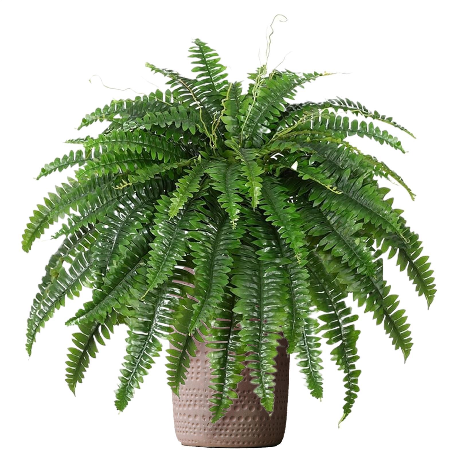 Bonsai Garden Boston - نباتات بلاستيكية اصطناعية تشبه السرخس البوسطني،