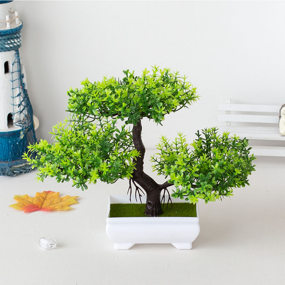 Bonsai Tree Zen Garden - نباتات اصطناعية للزينة، شجرة بونساي صغيرة
