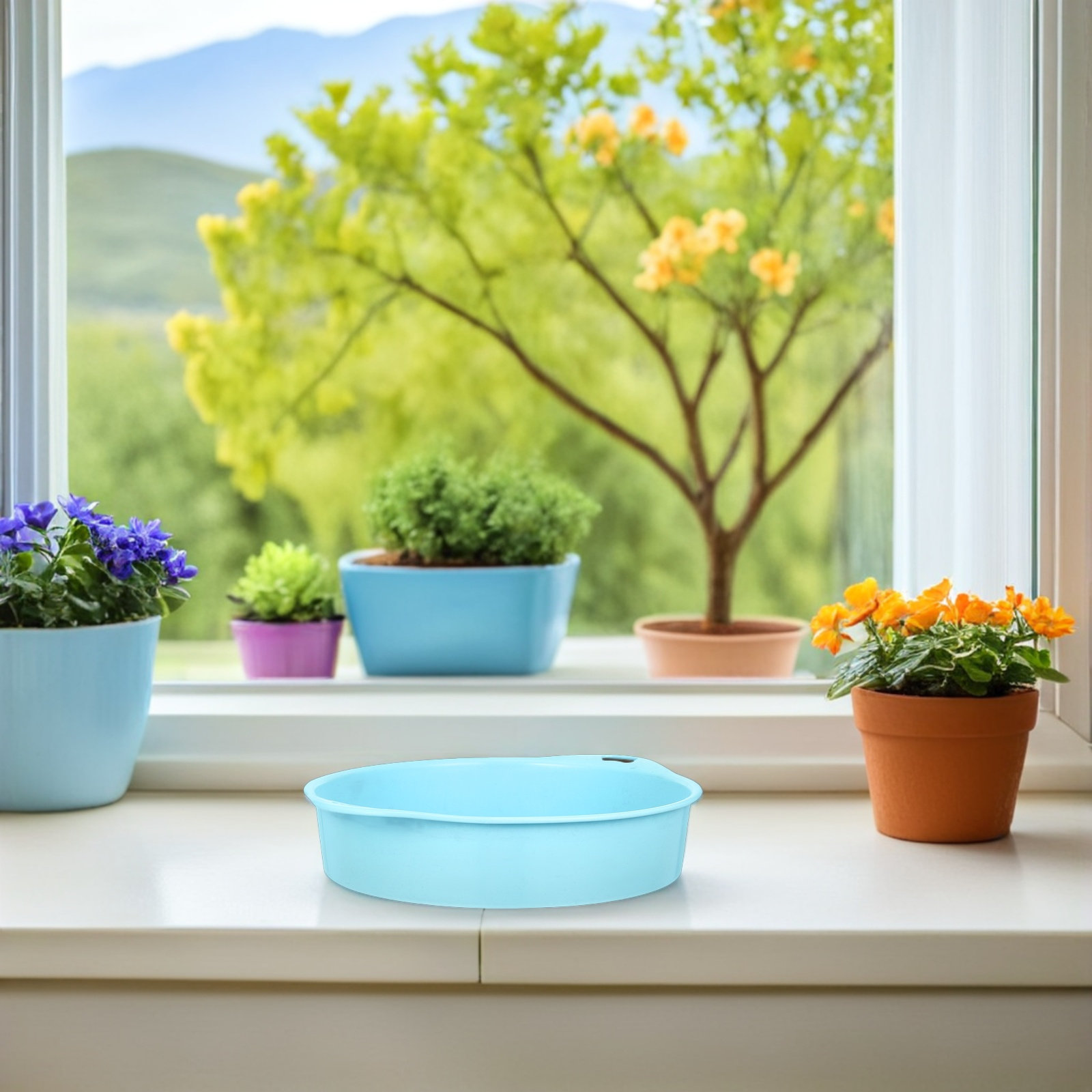 قطعتان من منخل التربة البلاستي - مراجعة Us Bonsai Garden وسعره