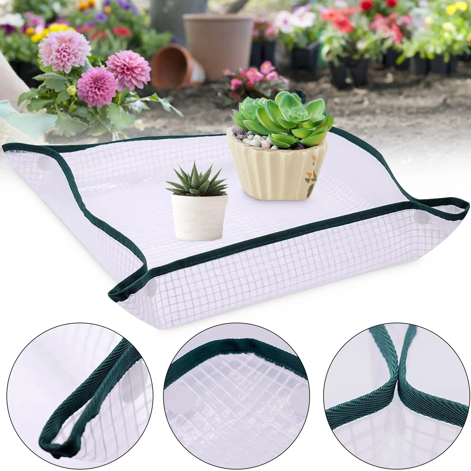 قطعة واحدة 50 سم/19.68 بوصة حص - مراجعة Bonsai Repotting Mat وسعره