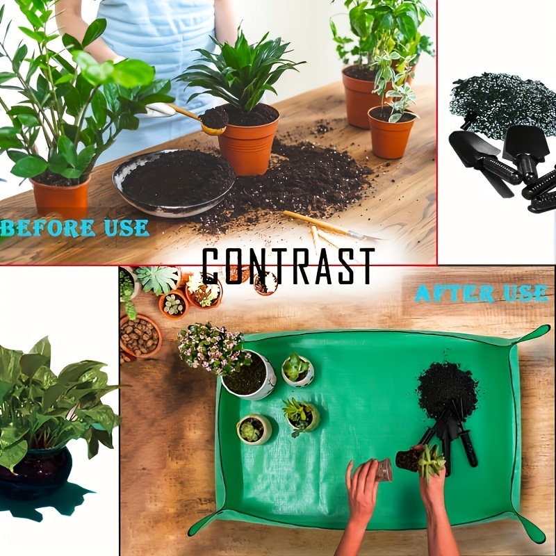 حصيرة كبيرة قابلة للطي من البو - مراجعة Bonsai Repotting Mat وسعره