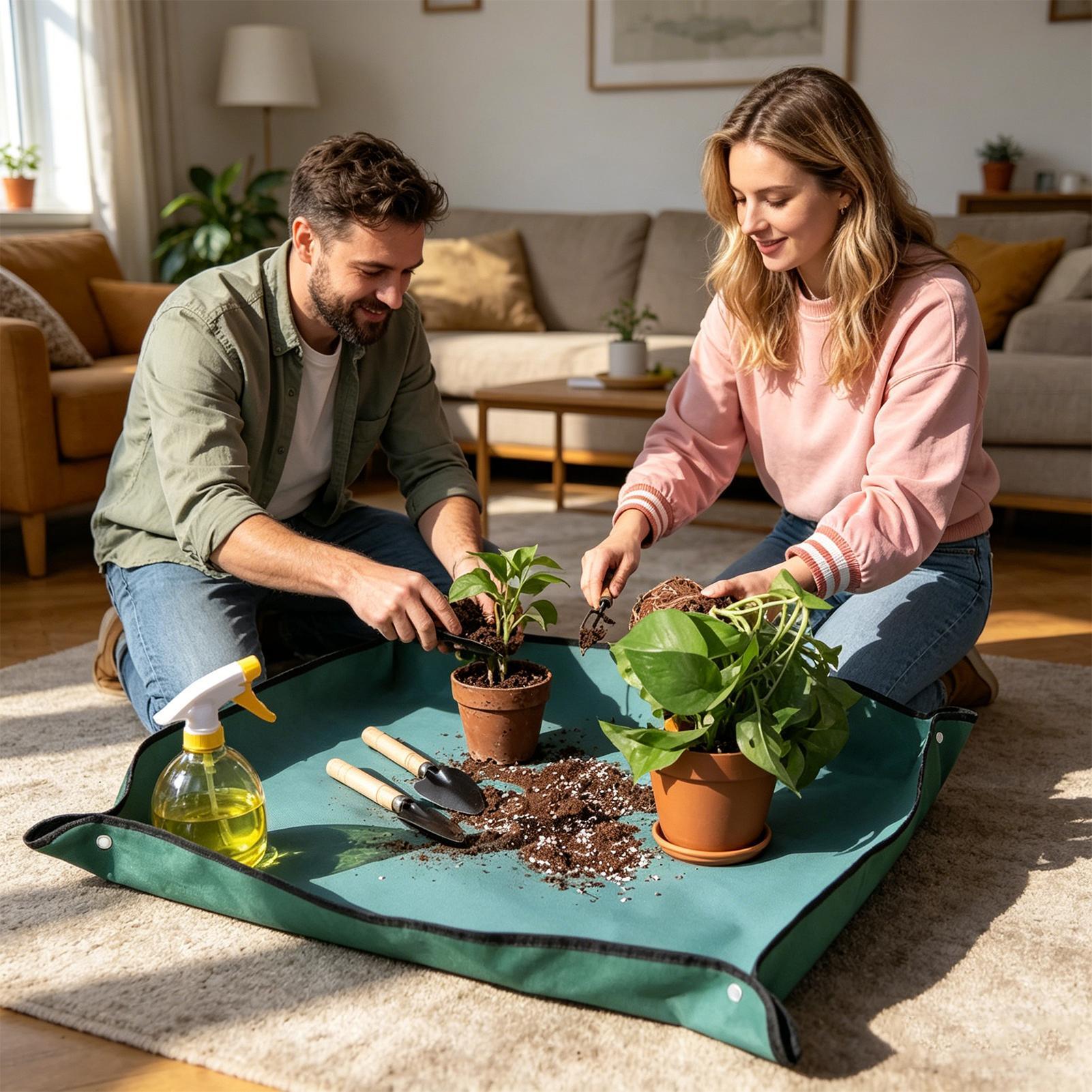 حصيرة إعادة زراعة النباتات للح - مراجعة Bonsai Repotting Mat وسعره
